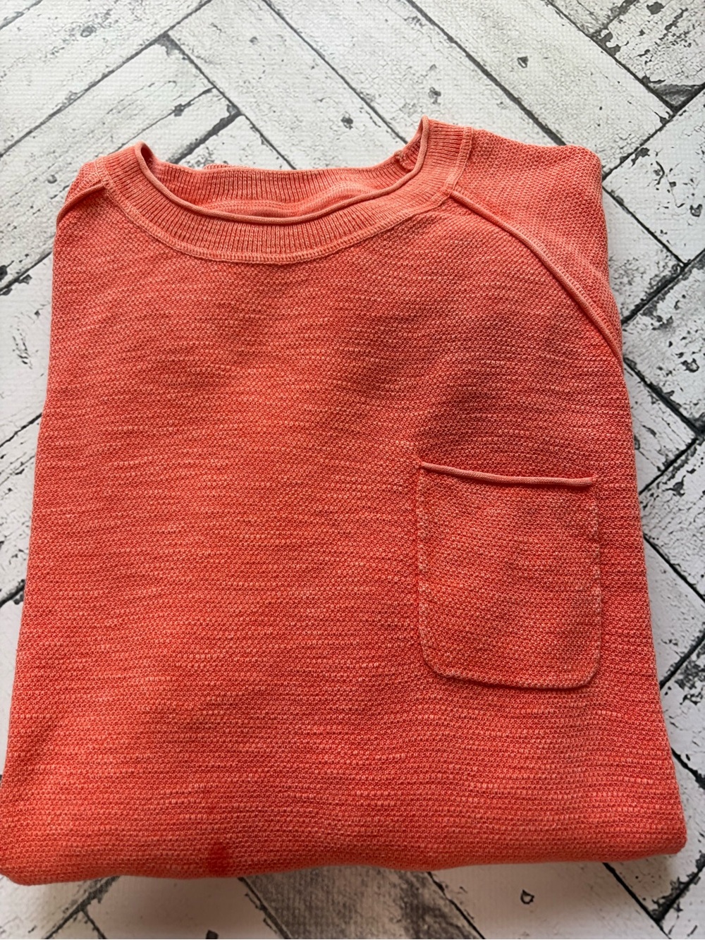 Tommy Bahama Coral Crewneck Pocket Sweater
